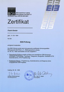 EIB von Elektro Giesler Wildetaube